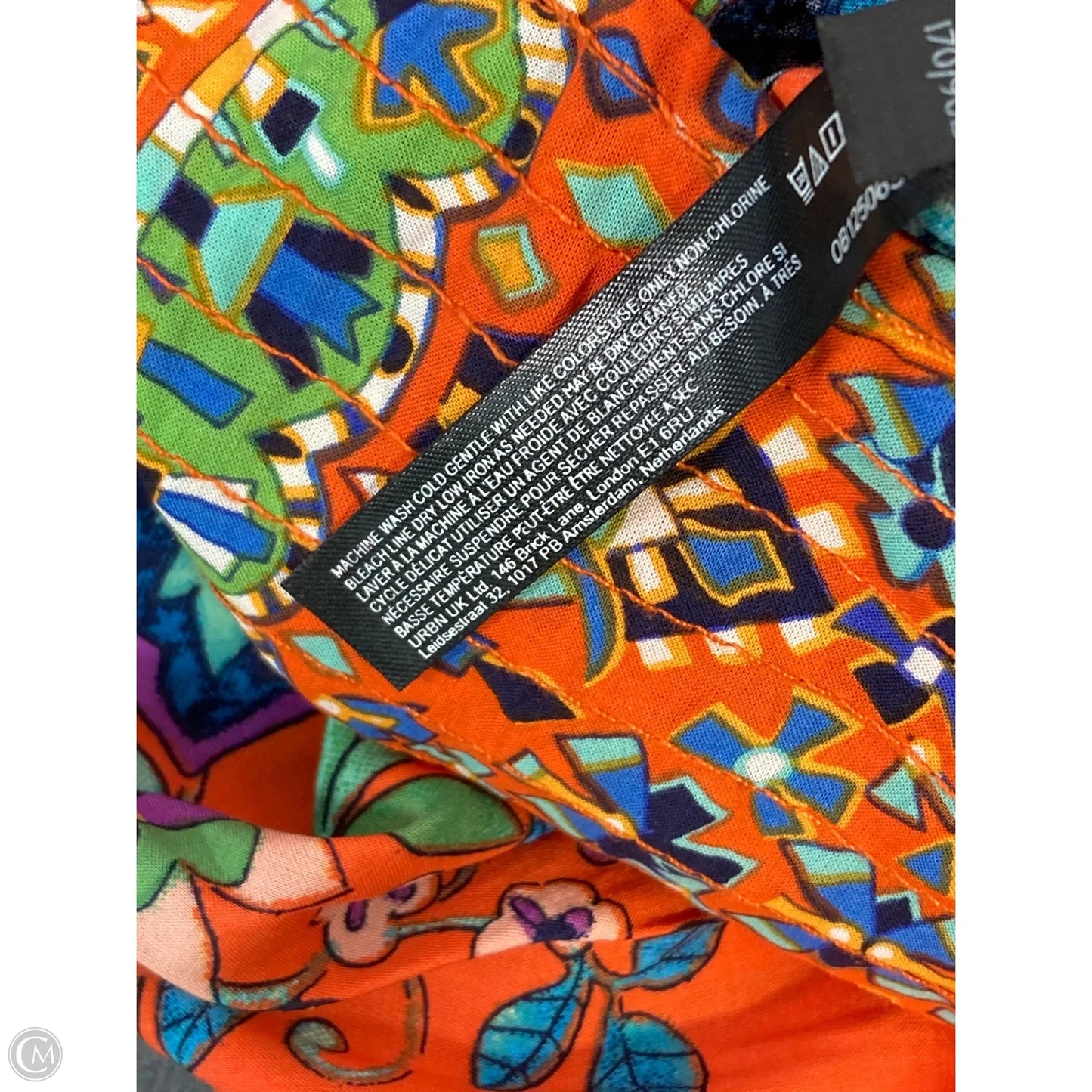 Jumpsuit By Anthropologie In Blue & Orange, Size: L