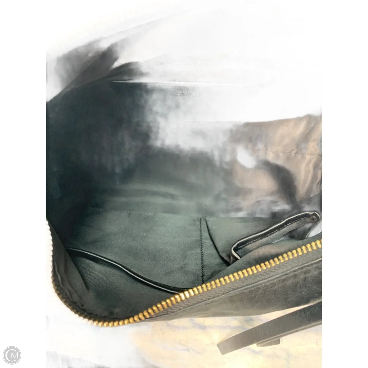 Handbag Leather By Vince Camuto, Size: Large