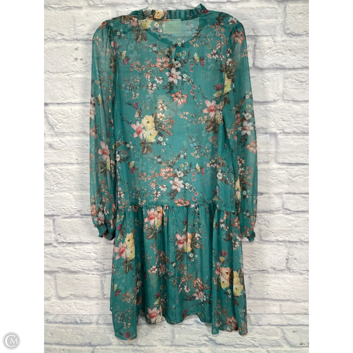 Dress Casual Short By Maeve In Green & Yellow, Size: Xs
