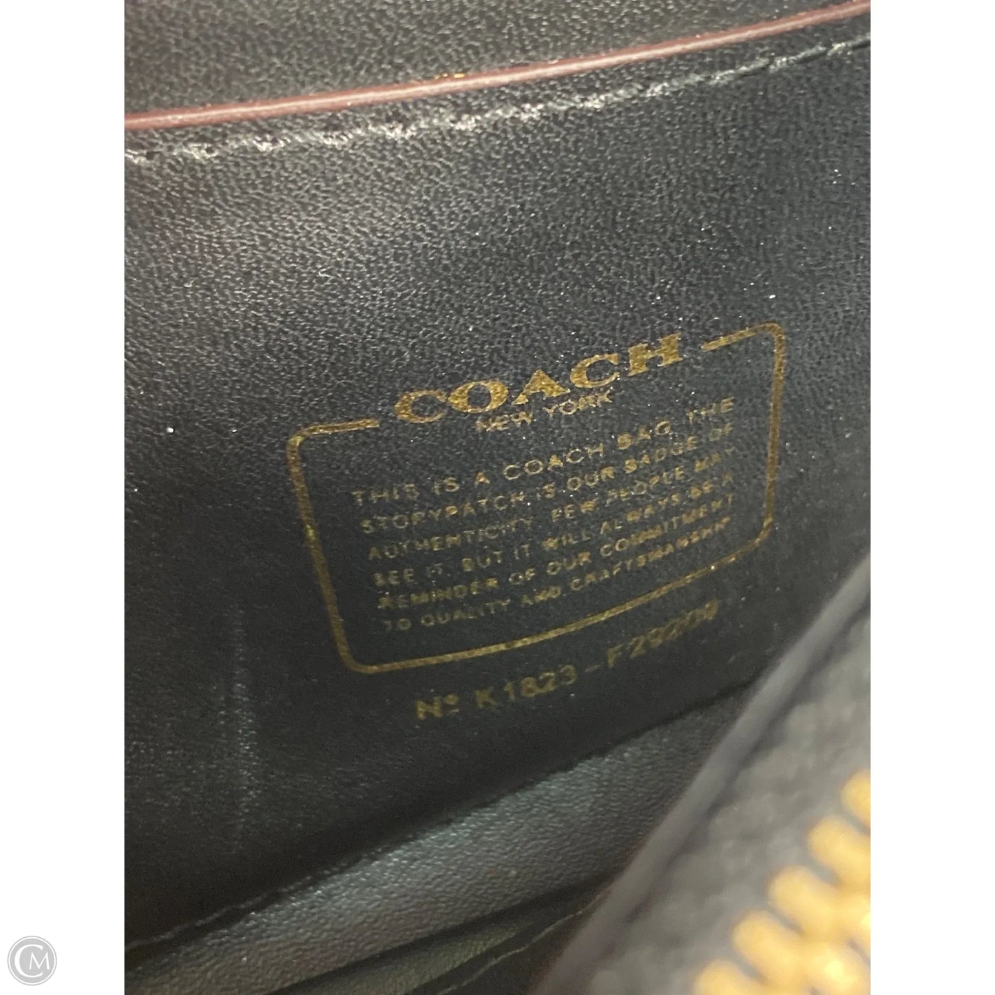 Crossbody Designer By Coach, Size: Small