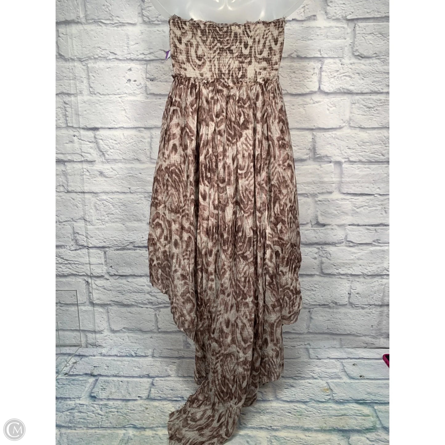 Dress Casual Short By Free People In Animal Print, Size: Xs