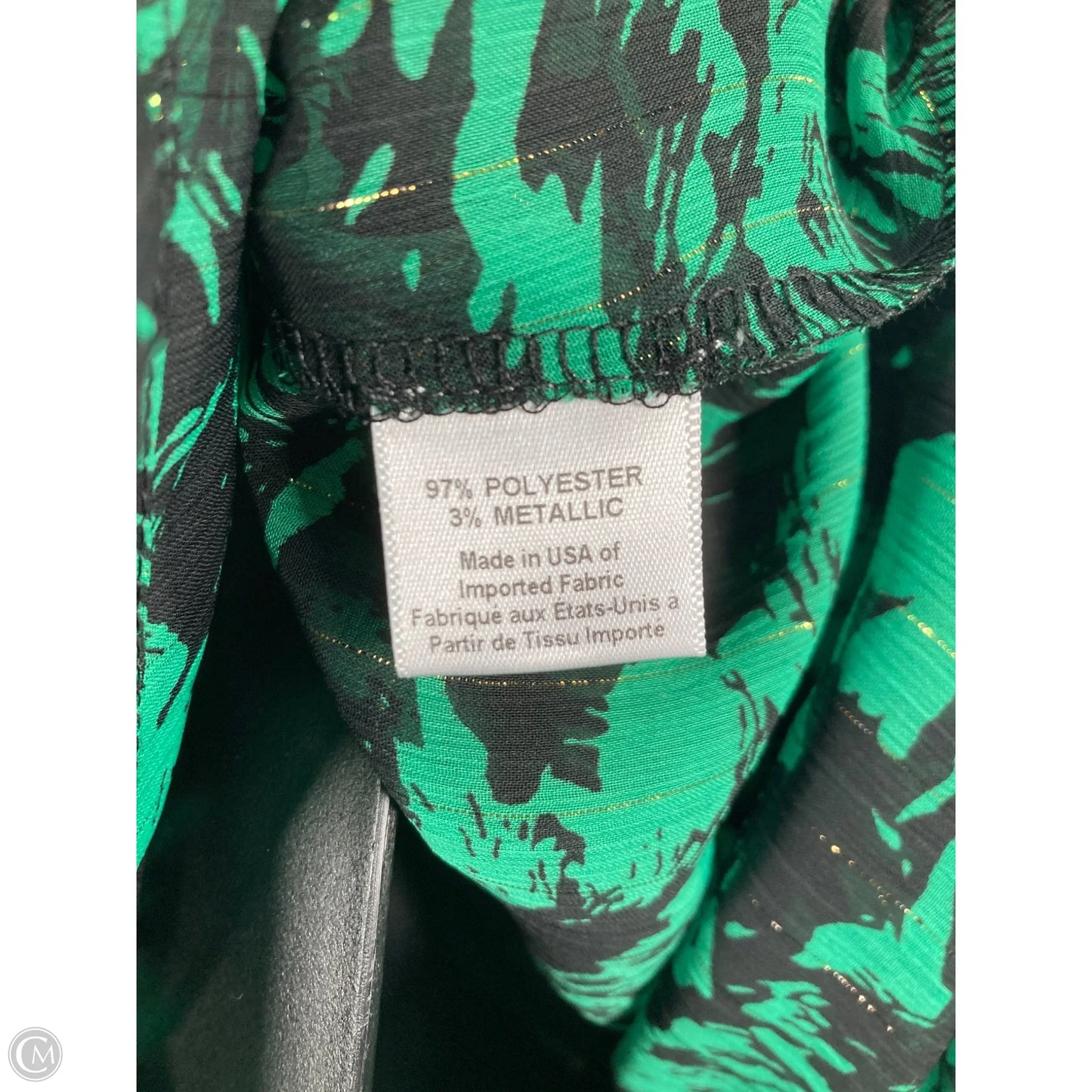 Dress Designer By Misa In Green, Size: Xs