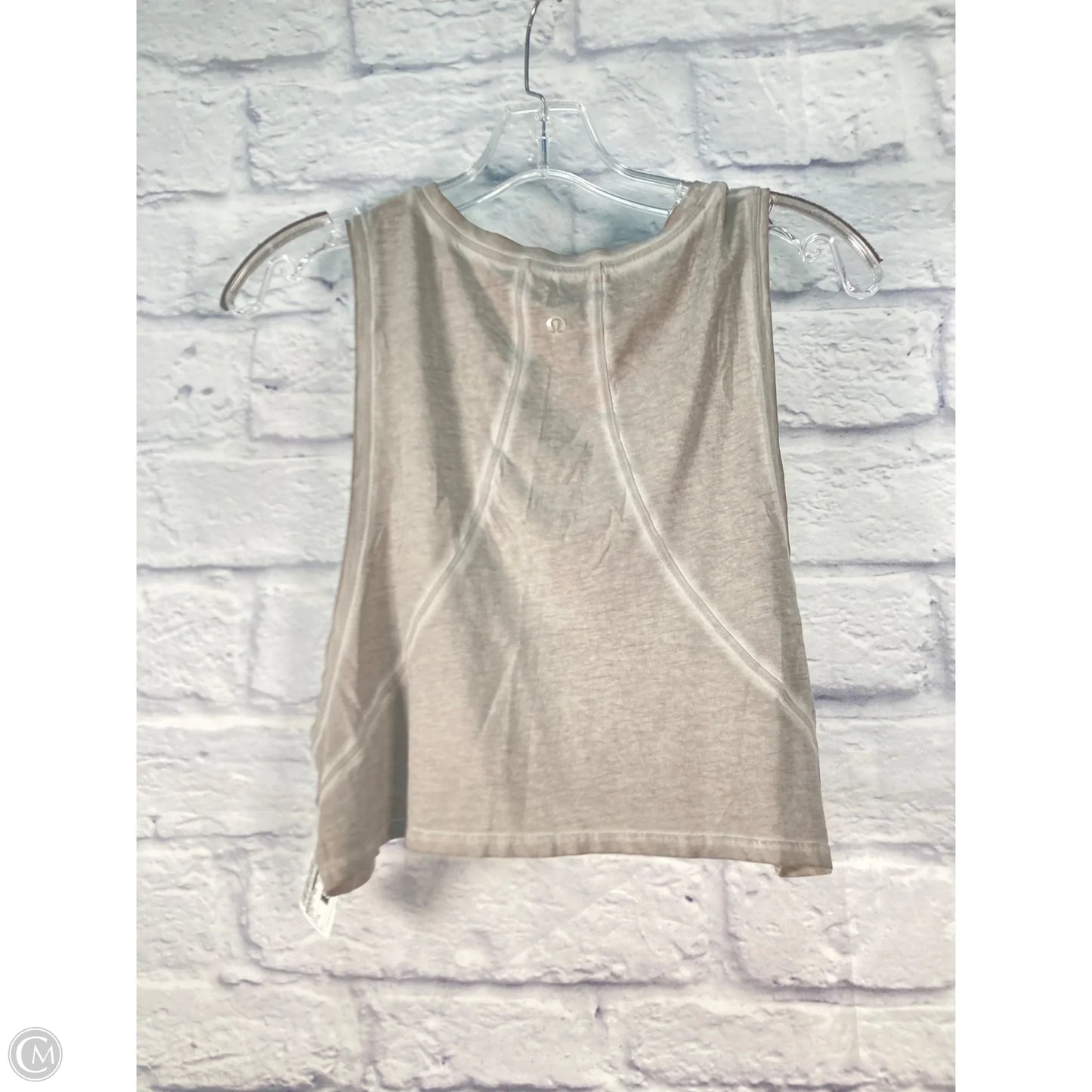 Athletic Tank Top By Lululemon In Beige, Size: S
