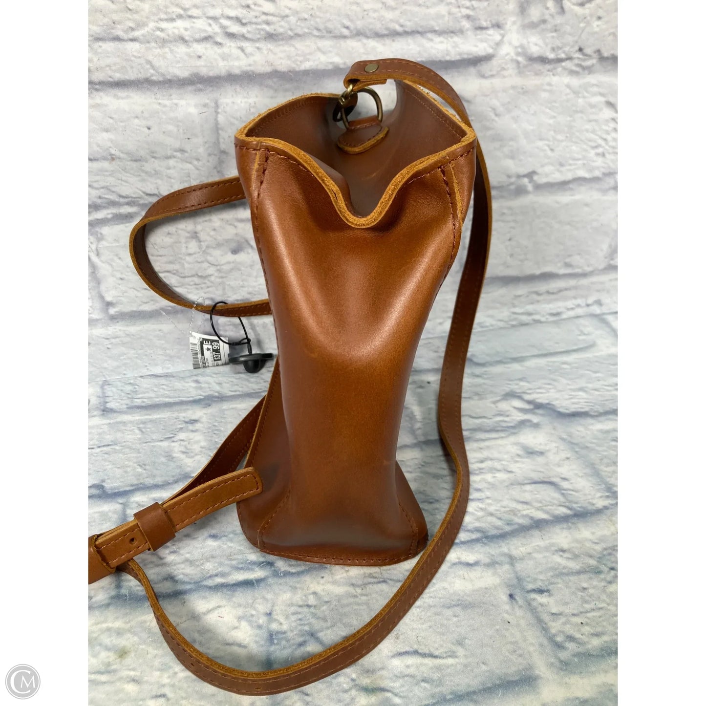 Handbag Leather By Portland Leather, Size: Medium