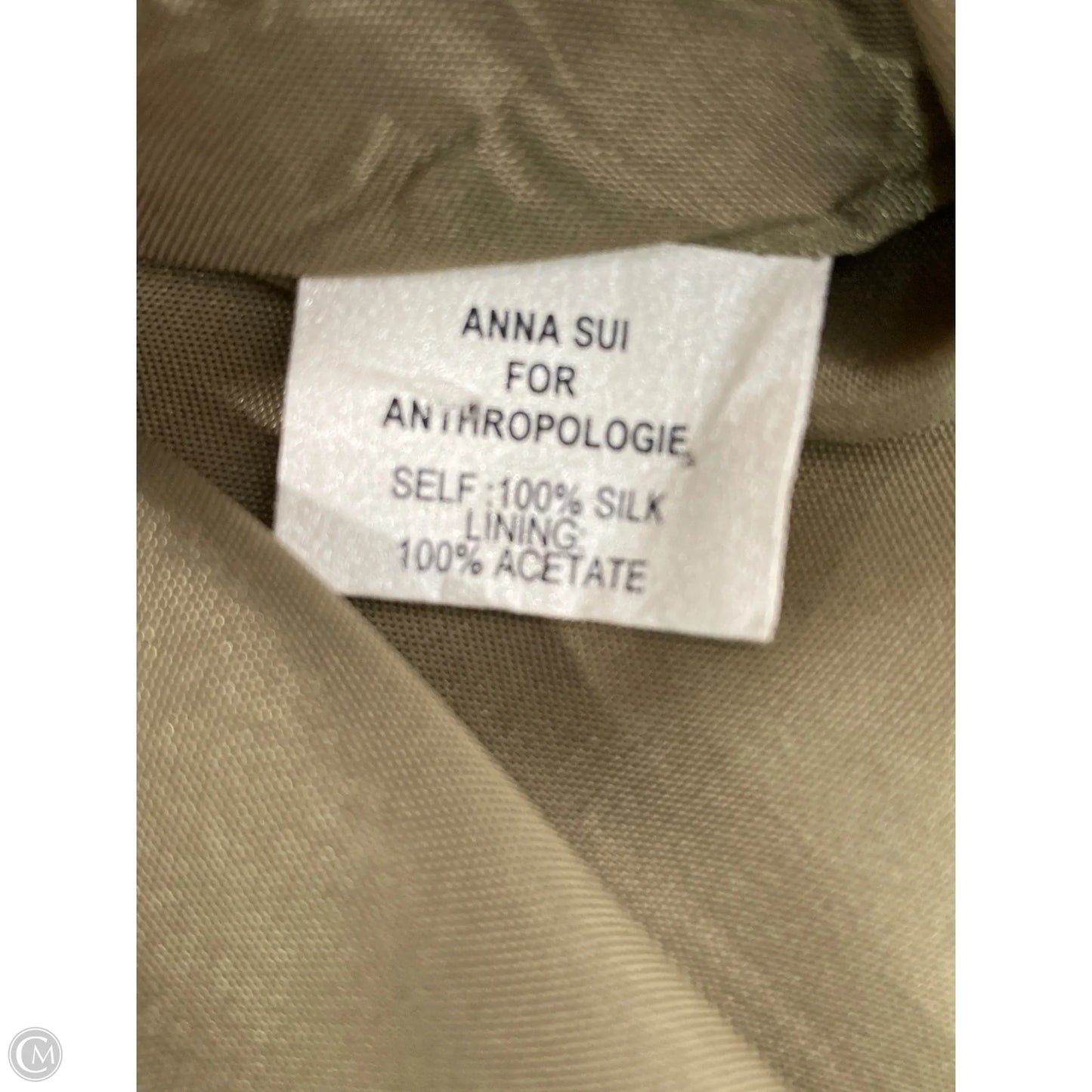 Dress Casual Short By Anna Sui In Green, Size: Xs
