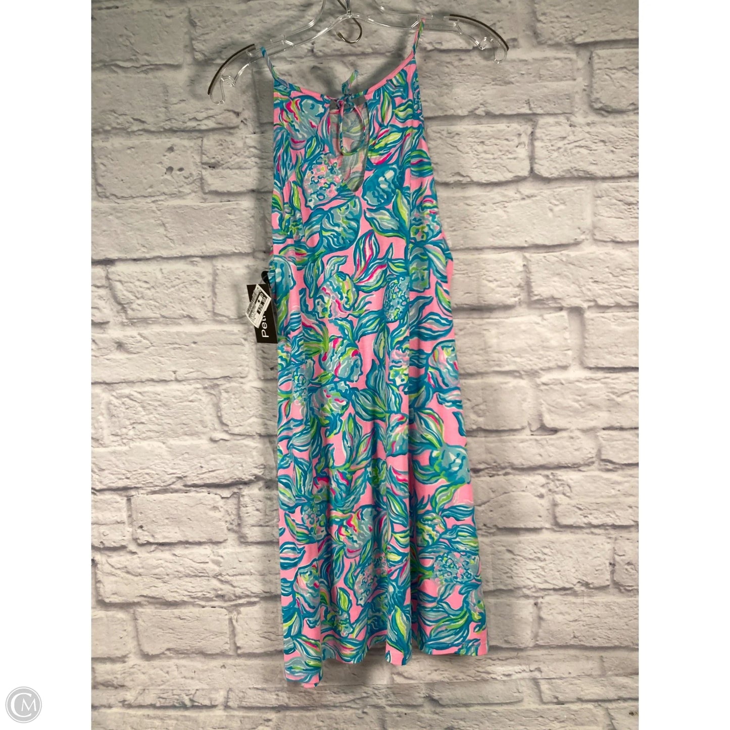 Dress Designer By Lilly Pulitzer In Blue & Pink, Size: M
