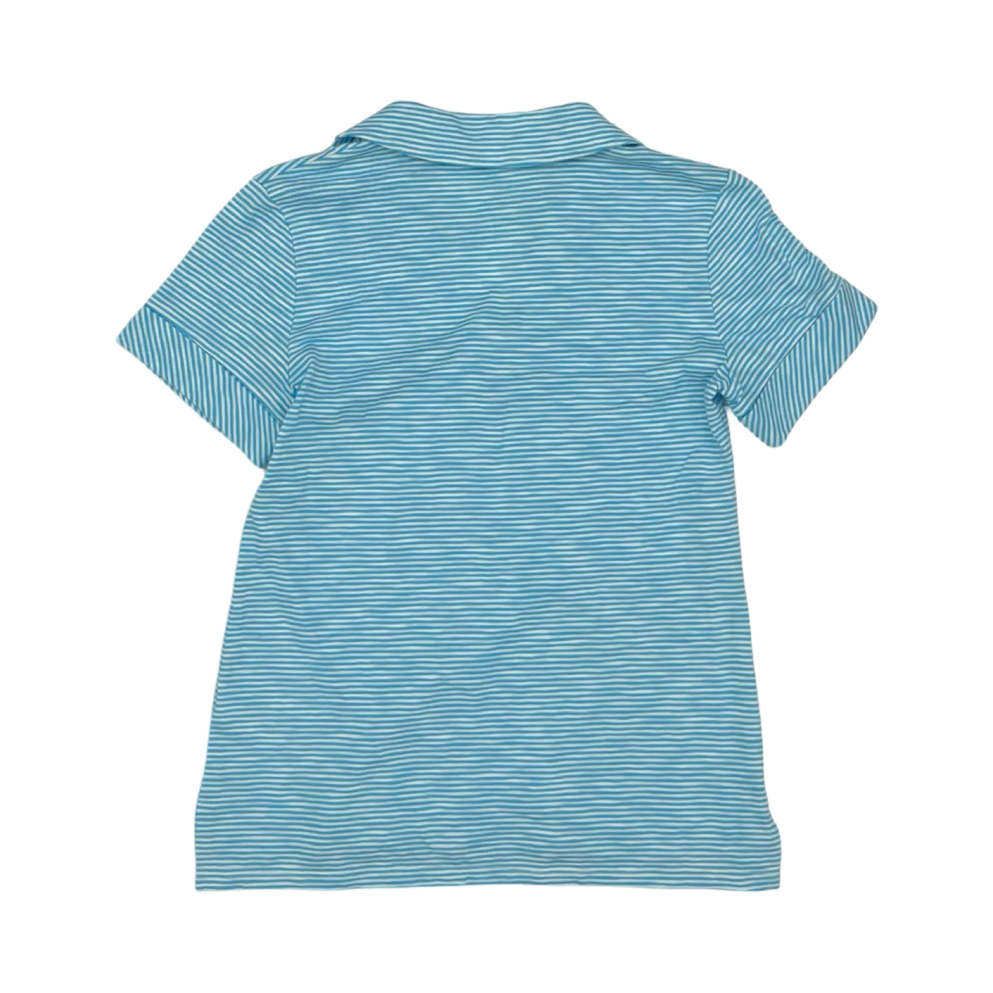 Top Ss By Talbots In Blue & Cream, Size:S
