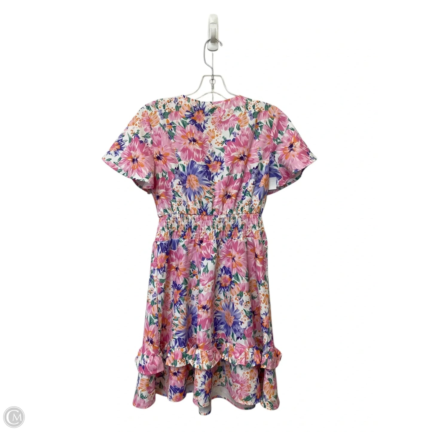 Dress Casual Short By Clothes Mentor In Floral Print, Size: S