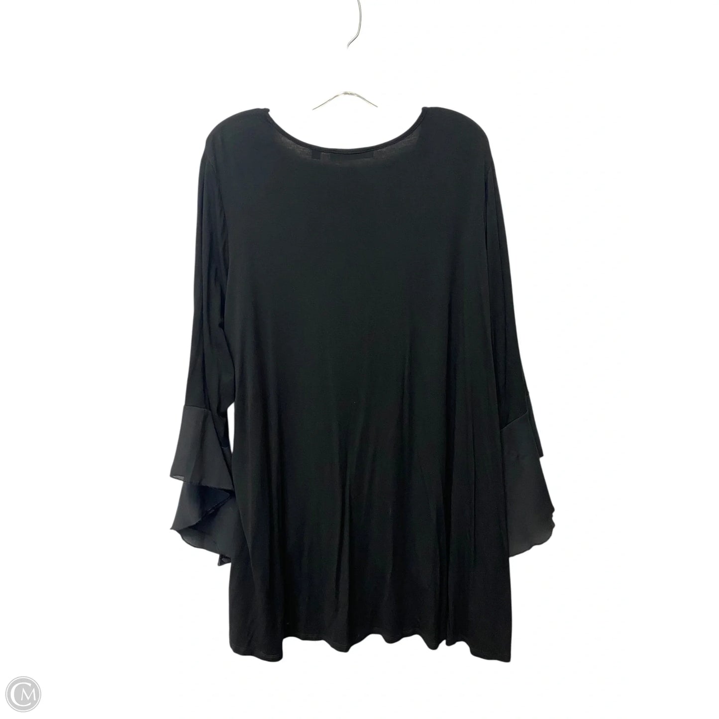 Top Long Sleeve By Cyrus In Black, Size: 3x