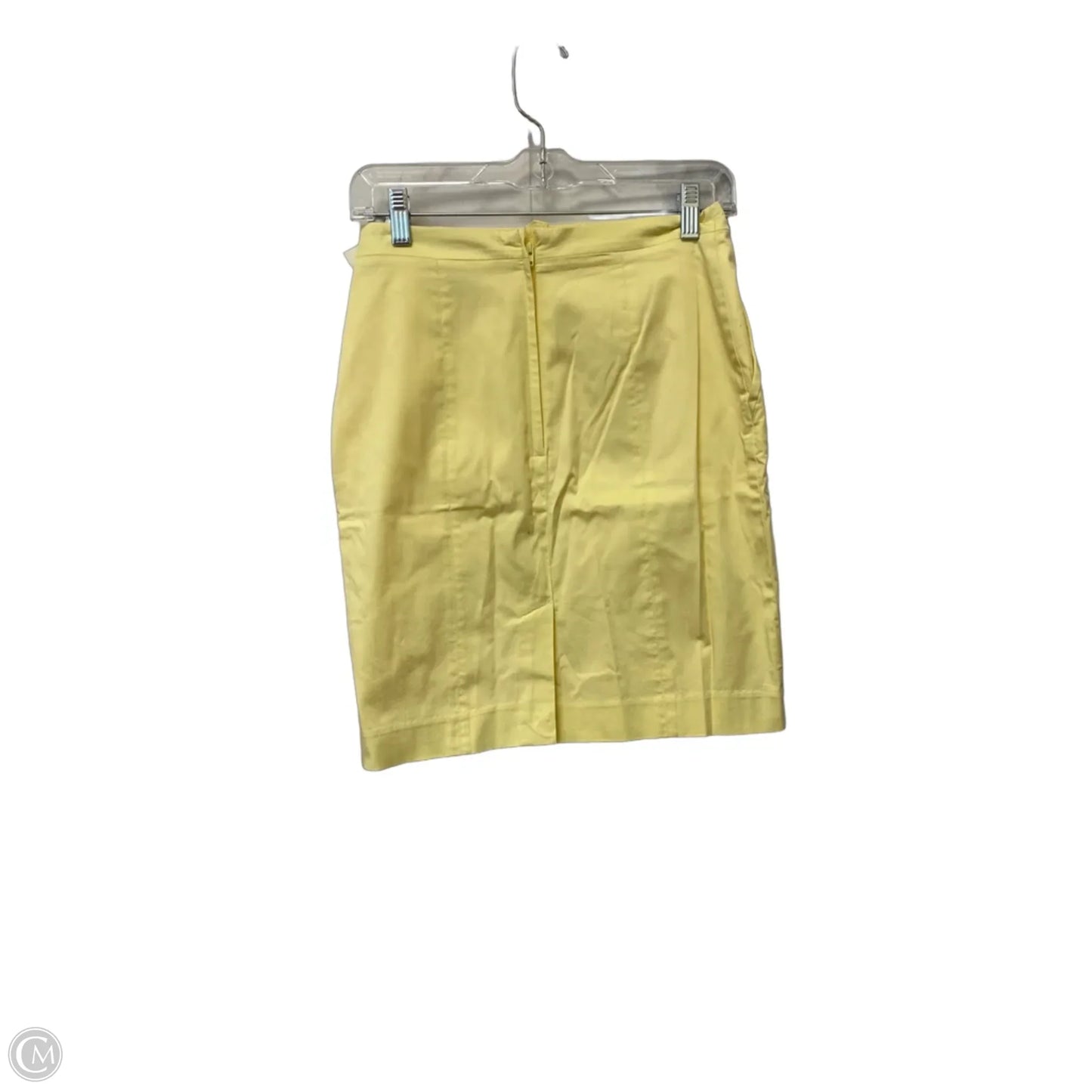 Skirt Mini & Short By H&m In Yellow, Size: 6