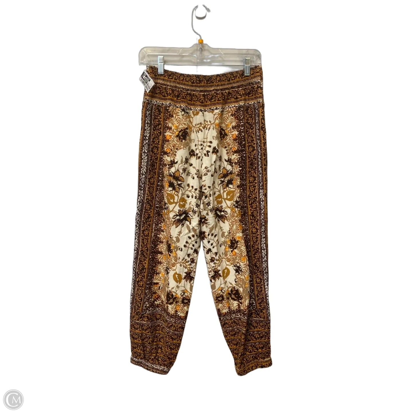 Pants Other By Anthropologie In Brown & Cream, Size: 0