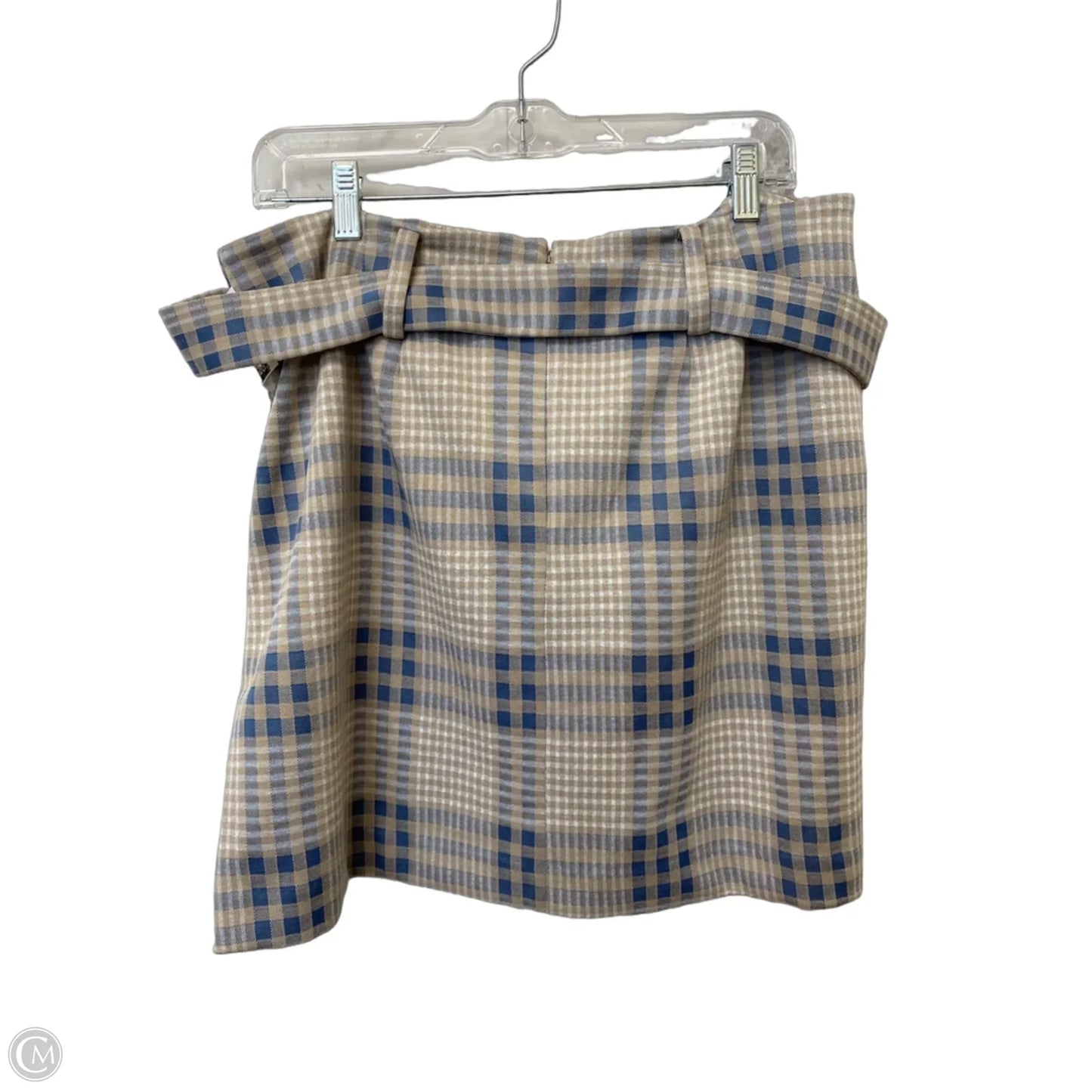Skirt Mini & Short By Loft In Plaid Pattern, Size: 14p