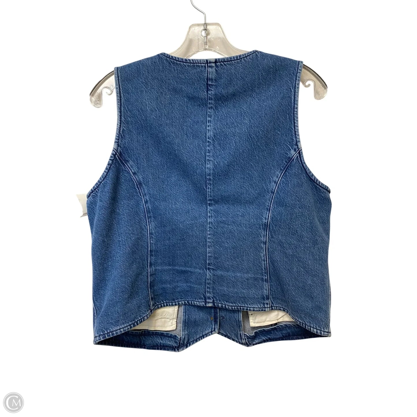 Vest Other By J. Crew In Blue Denim, Size: 10