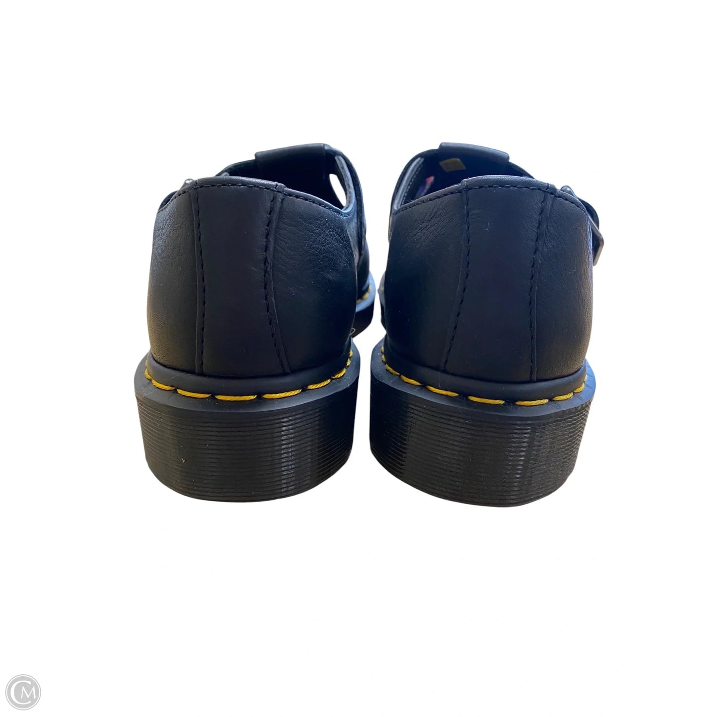 Shoes Flats By Dr Martens In Black, Size: 8