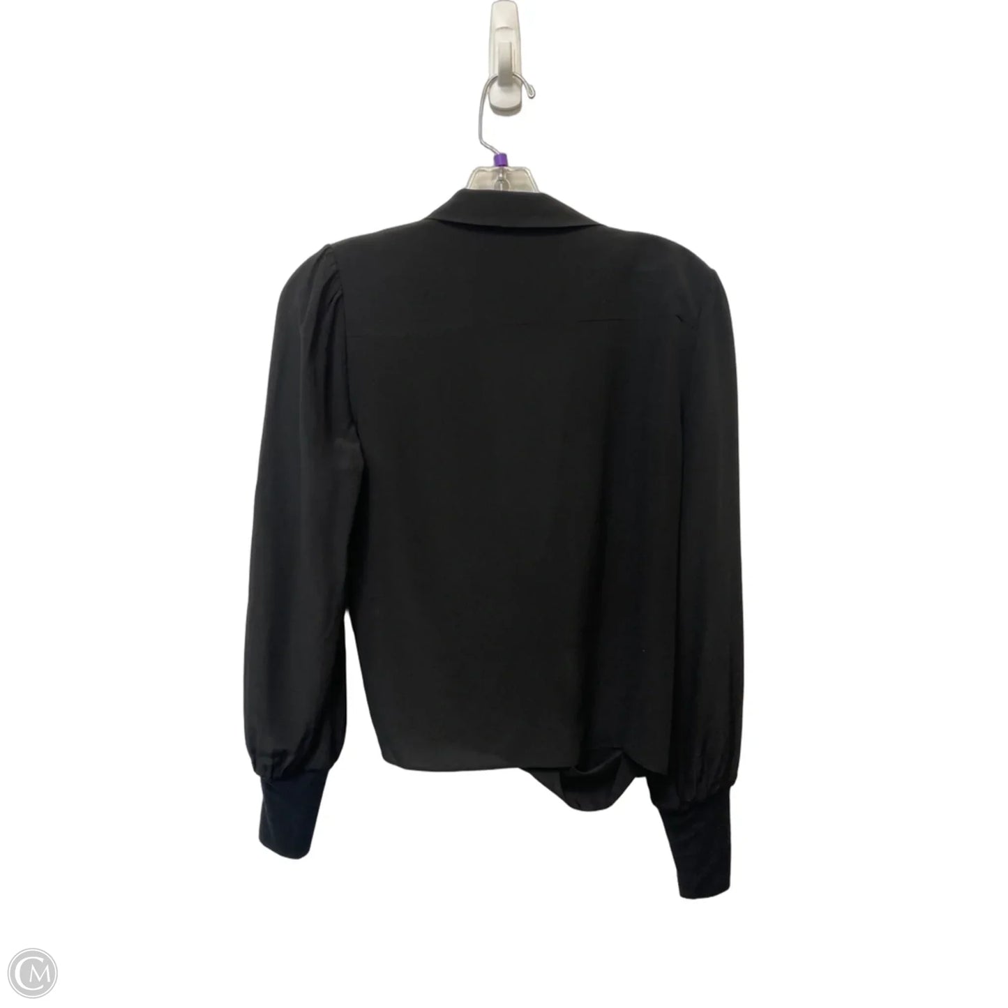 Top Long Sleeve Designer By Alice + Olivia In Black, Size: Xs
