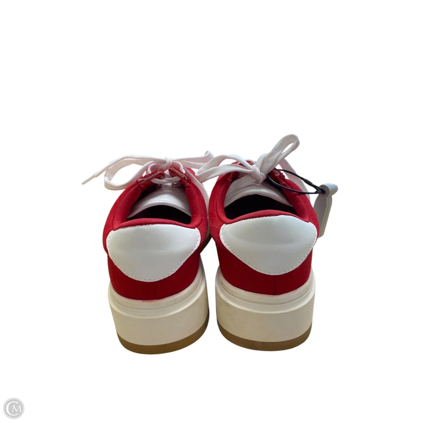 Shoes Sneakers By Madden Girl In Red, Size: 8