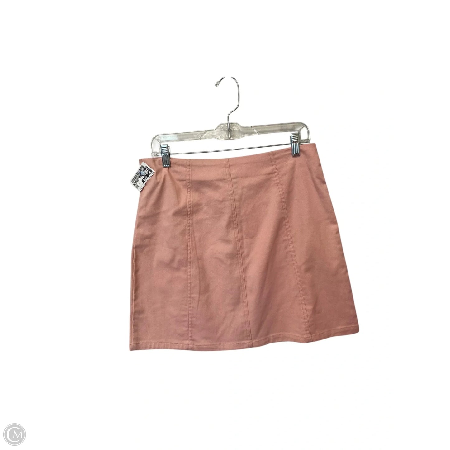 Skirt Mini & Short By Francesca's In Pink, Size: L