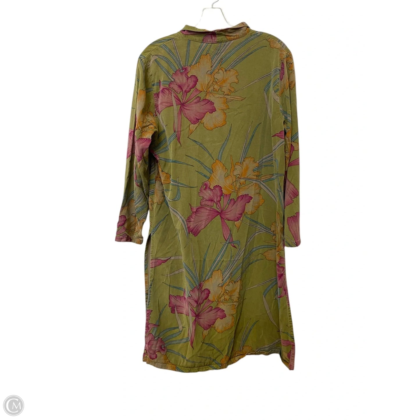 Dress Casual Midi By Tianello In Green, Size: Xs