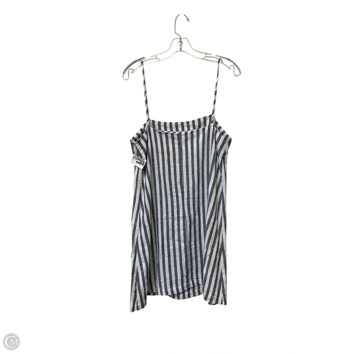 Dress Casual Midi By A New Day In Striped Pattern, Size: M