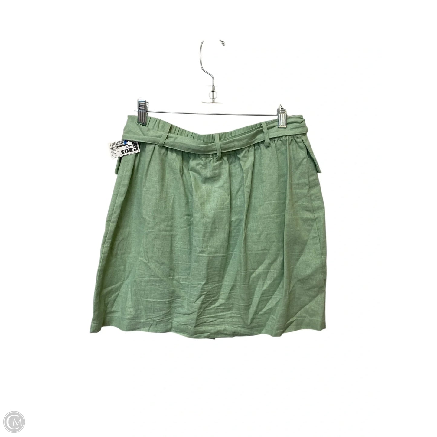 Skirt Midi By Nicole In Green, Size: M