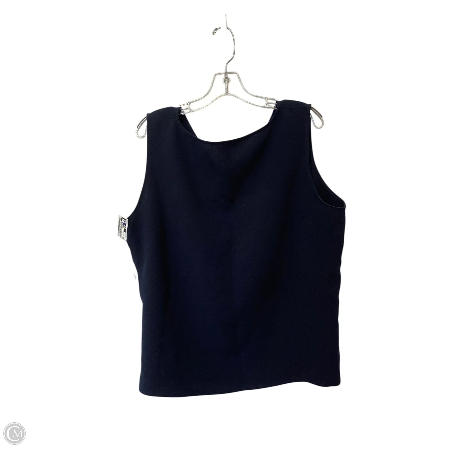 Top Sleeveless Basic By Tahari By Arthur Levine In Navy, Size: 18