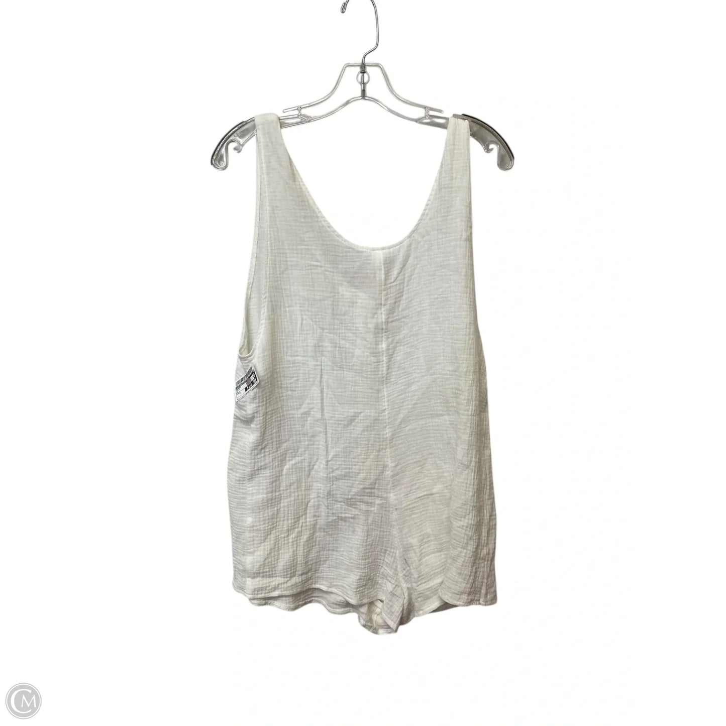 Romper By Xhilaration In White, Size: M