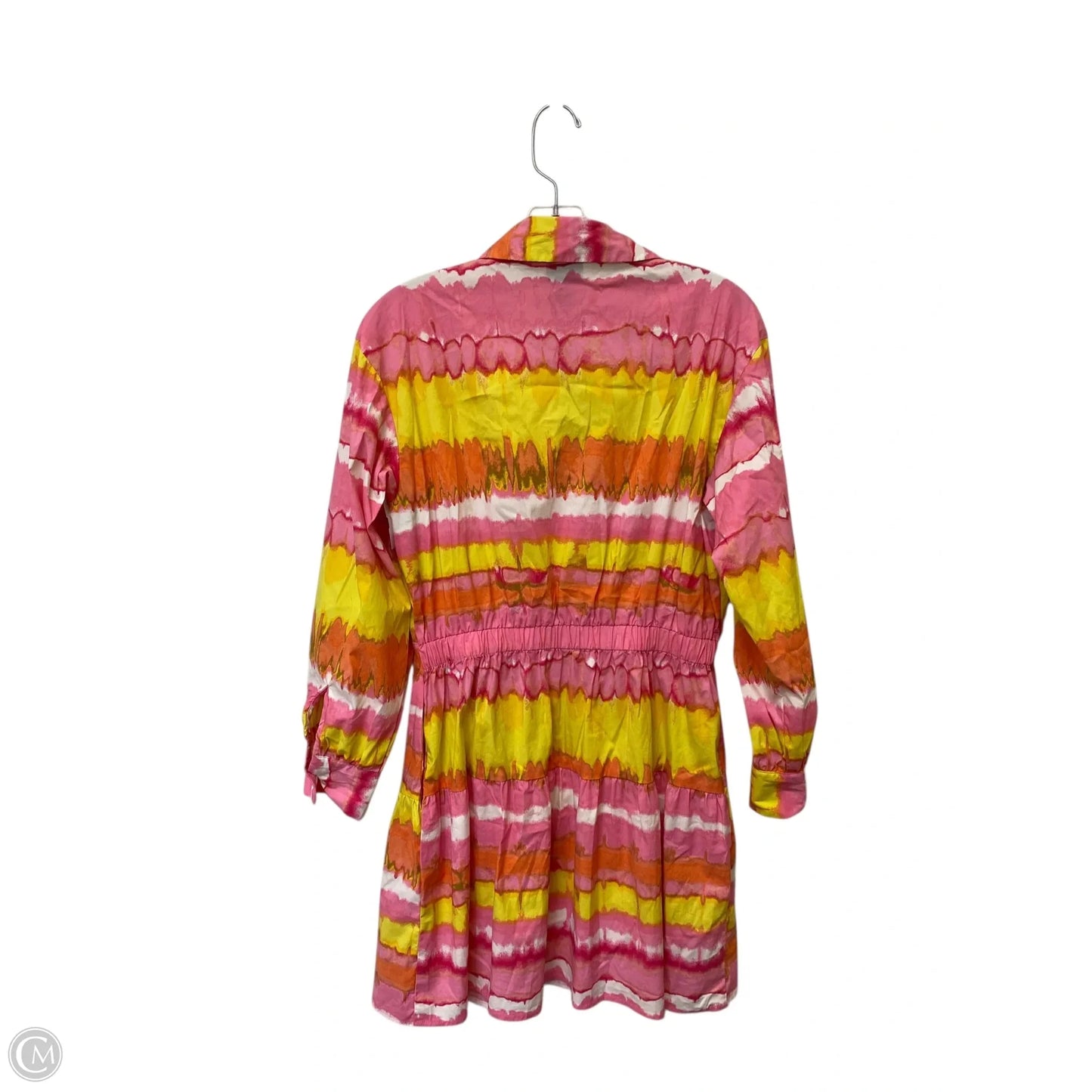 Dress Casual Short By Scoop In Tie Dye Print, Size: S
