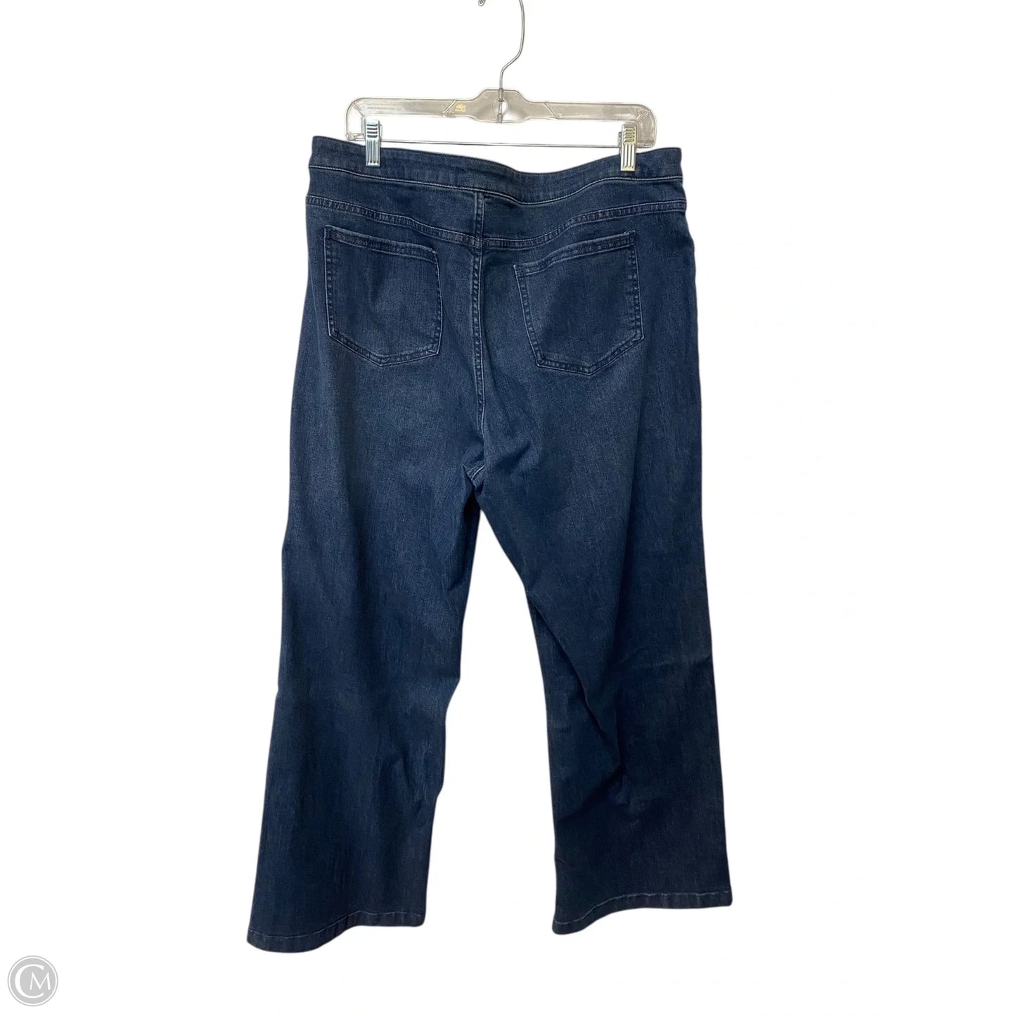 Jeans Straight By J. Jill In Blue Denim, Size: 16