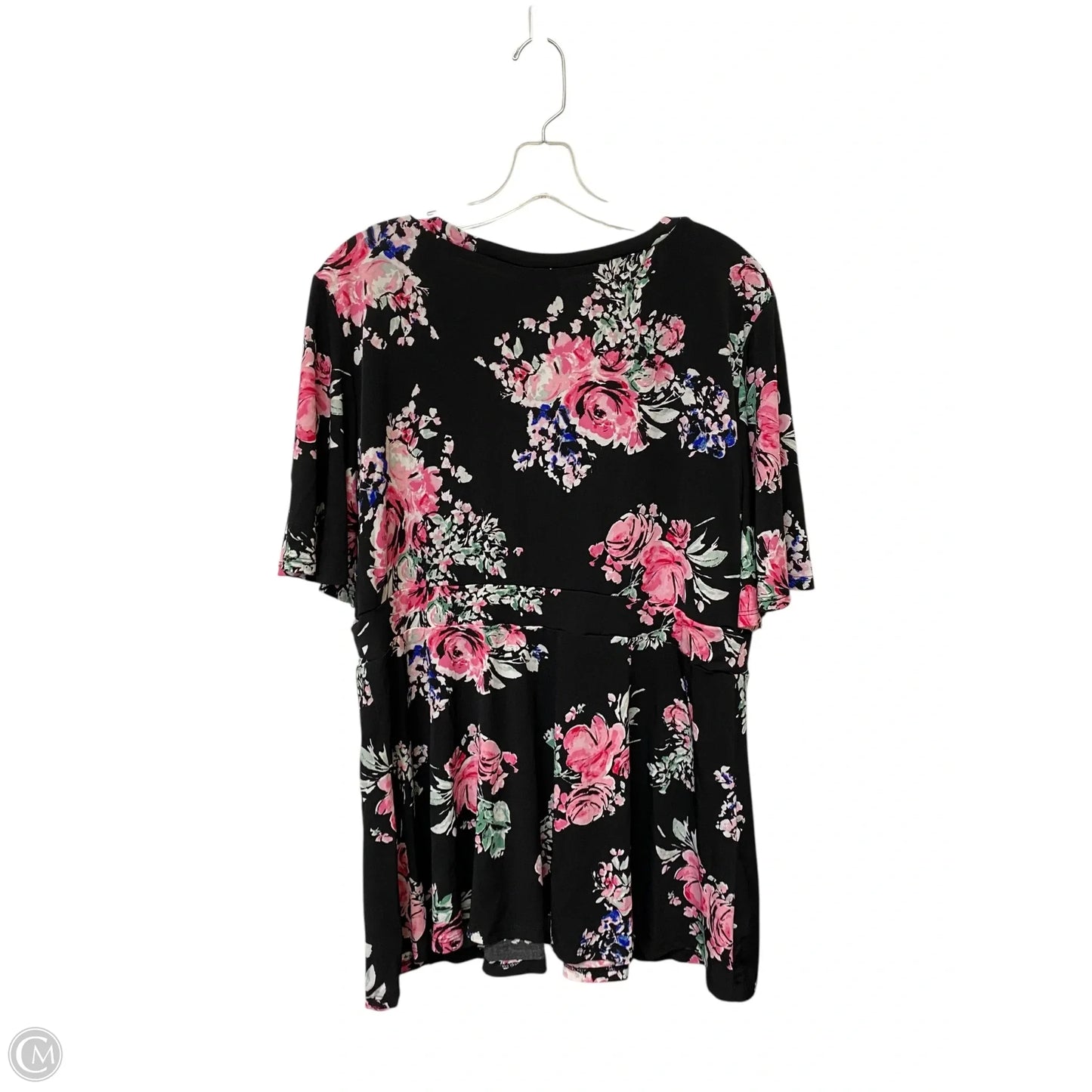 Top Short Sleeve By Torrid In Floral Print, Size: 2x