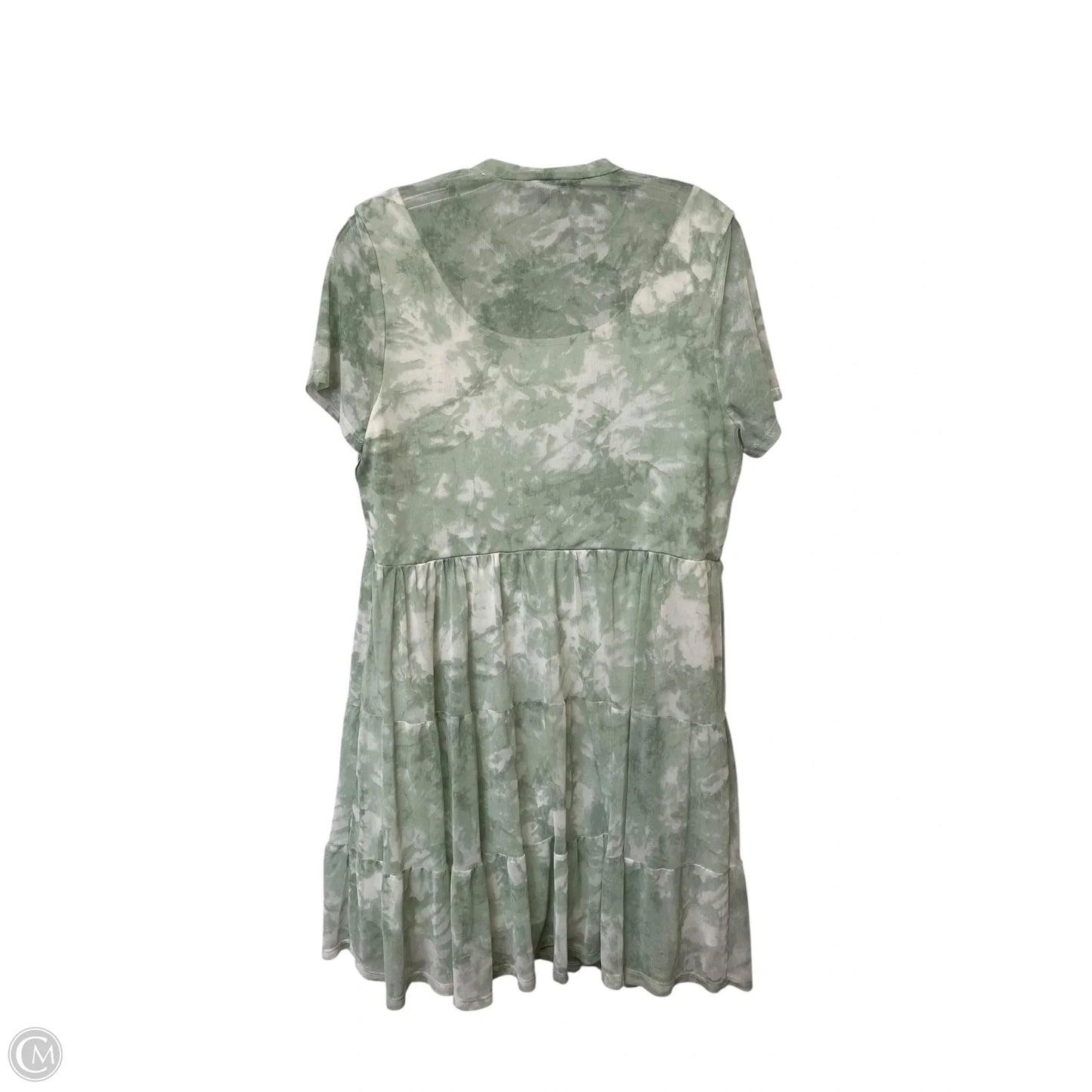 Dress Casual Short By Lily Rose In Green, Size: Xxl