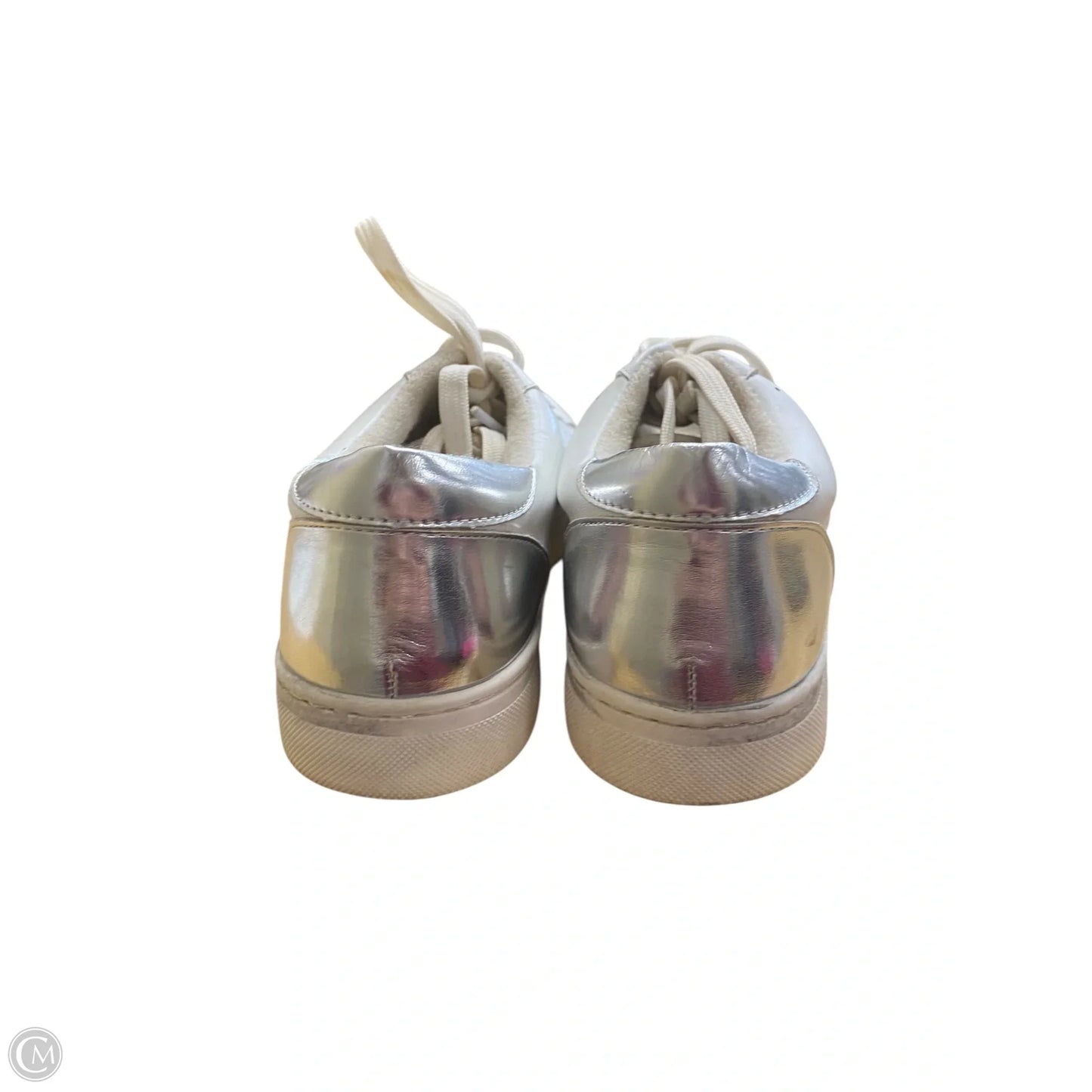 Shoes Sneakers By Clothes Mentor In White, Size: 7.5