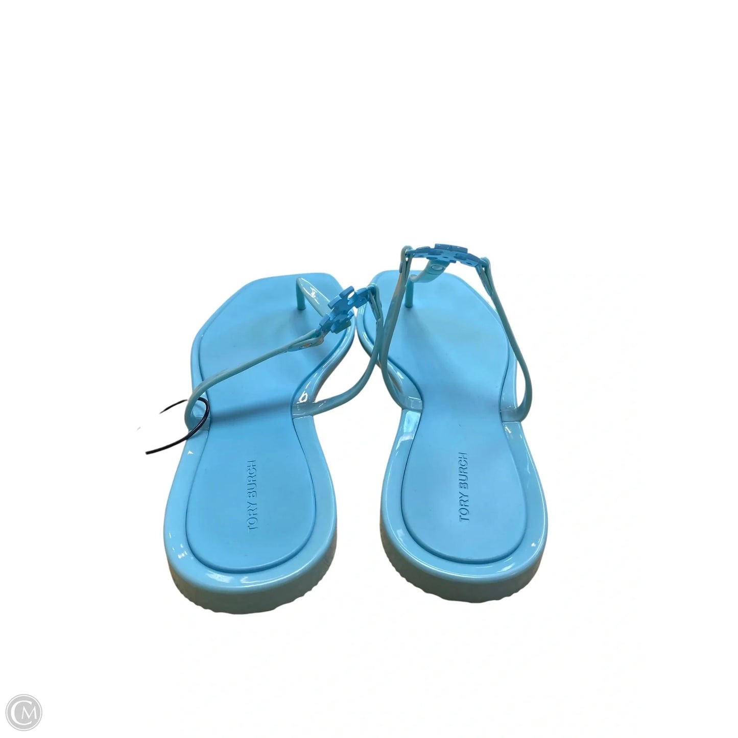 Sandals Designer By Tory Burch In Blue, Size: 8