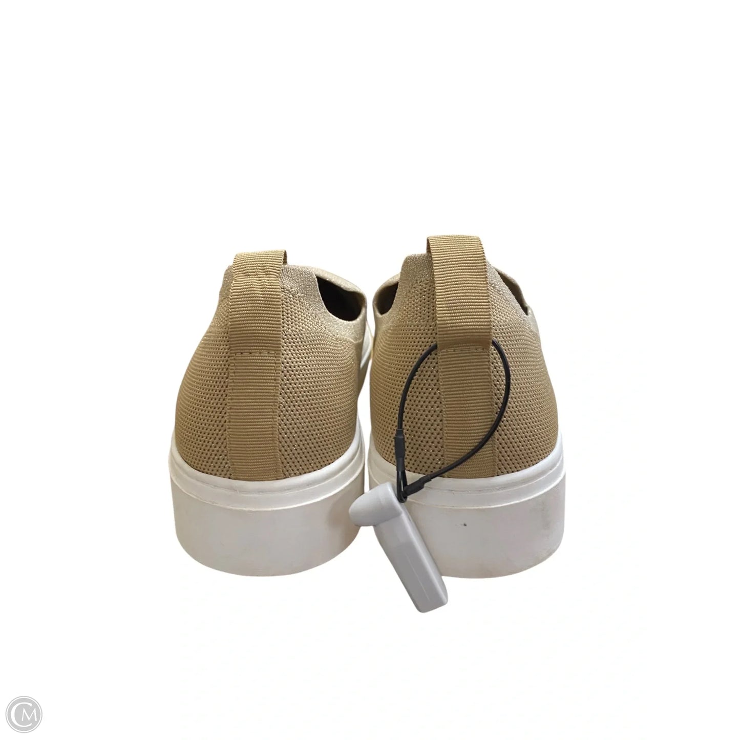 Shoes Flats By Lane Bryant In Gold, Size: 10