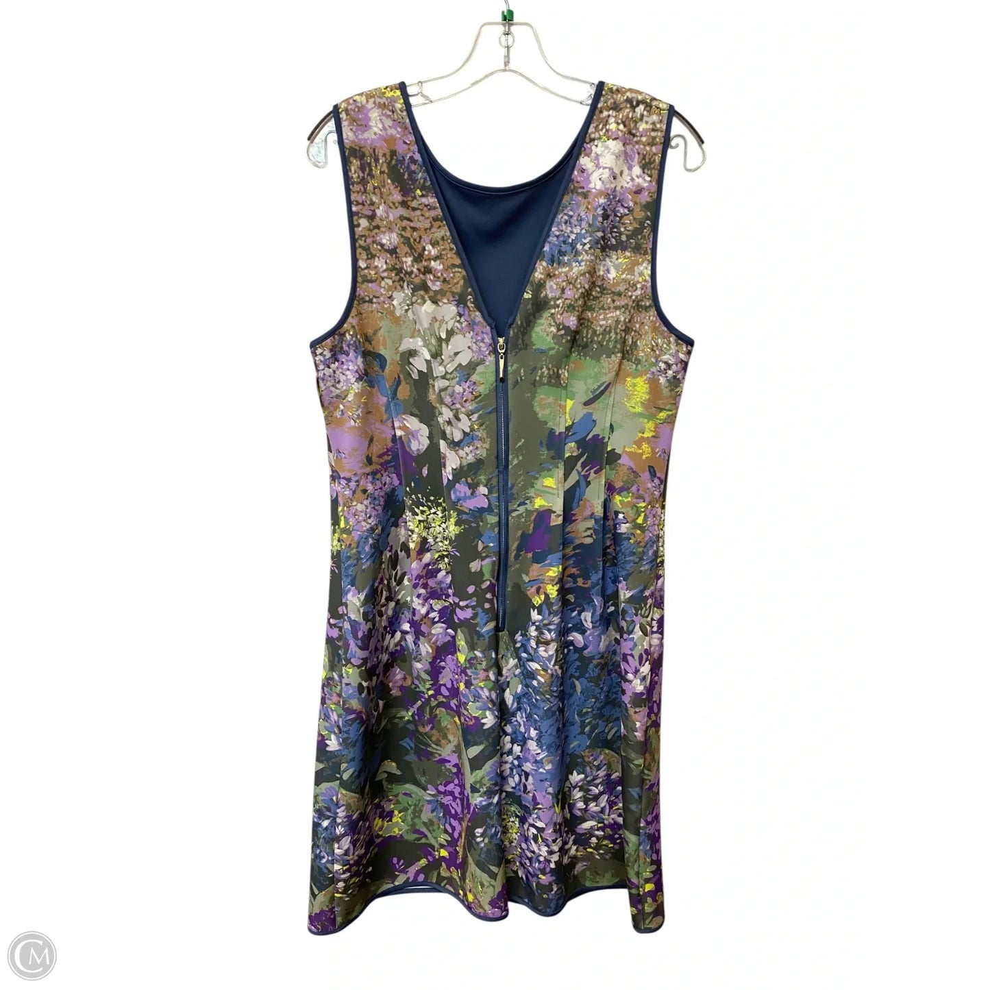 Dress Casual Short By White House Black Market In Floral Print, Size: 12