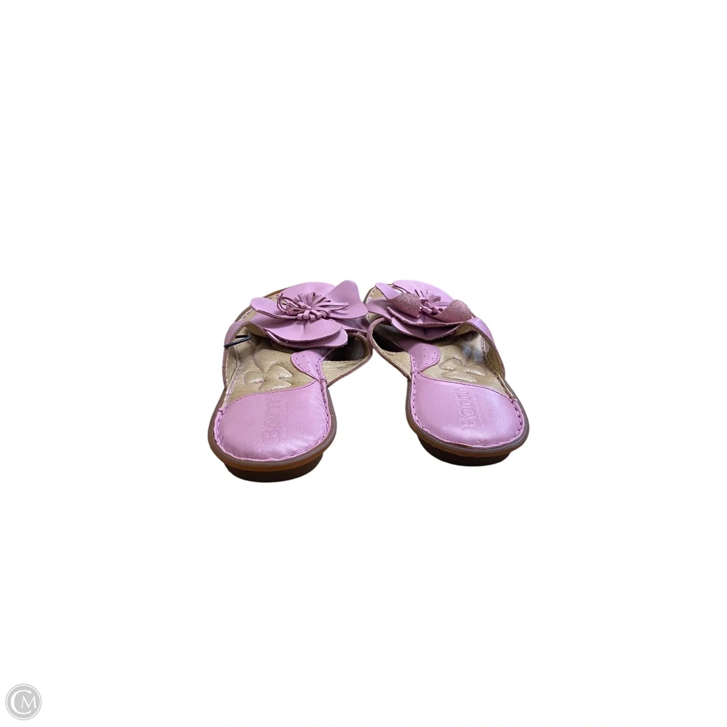 Sandals Flats By Born In Pink, Size: 6
