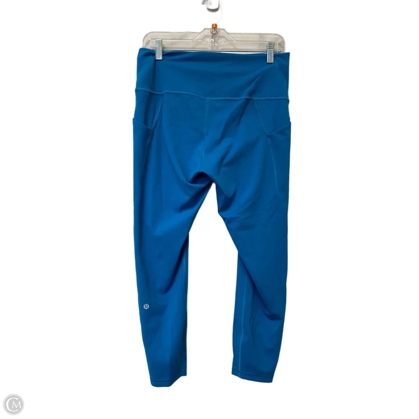 Athletic Leggings By Lululemon In Blue, Size: 12