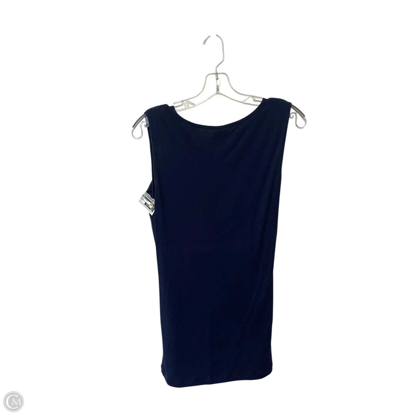 Top Sleeveless By Cabi In Navy, Size: M