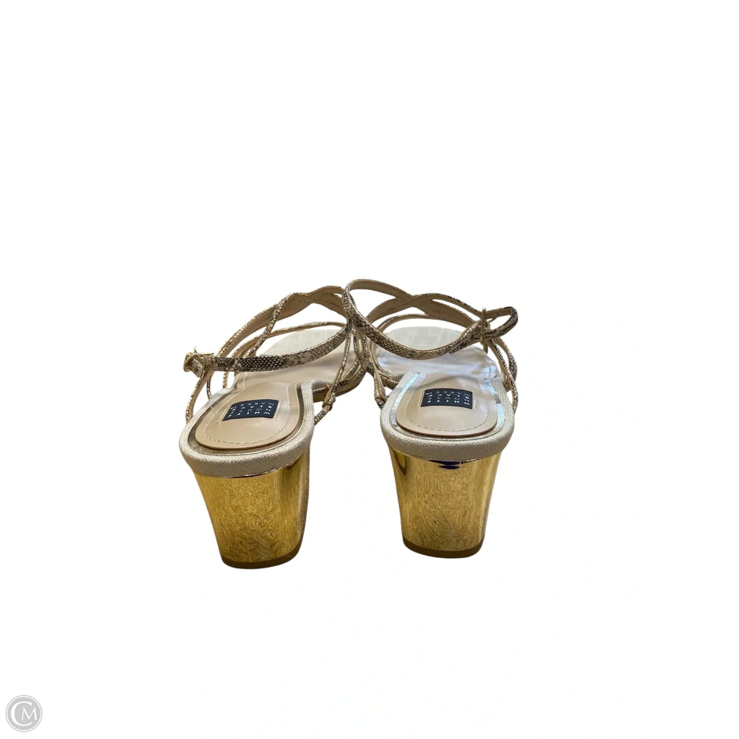 Shoes Heels Block By White House Black Market In Snakeskin Print, Size: 8