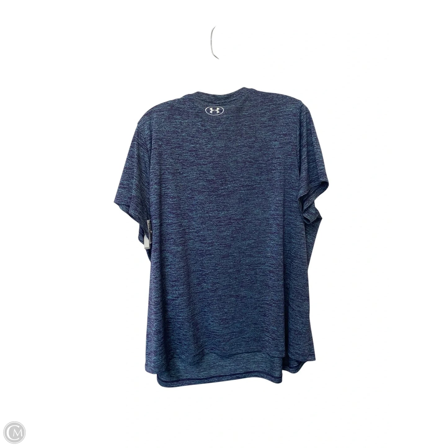 Athletic Top Short Sleeve By Under Armour In Multi-colored, Size: 1x