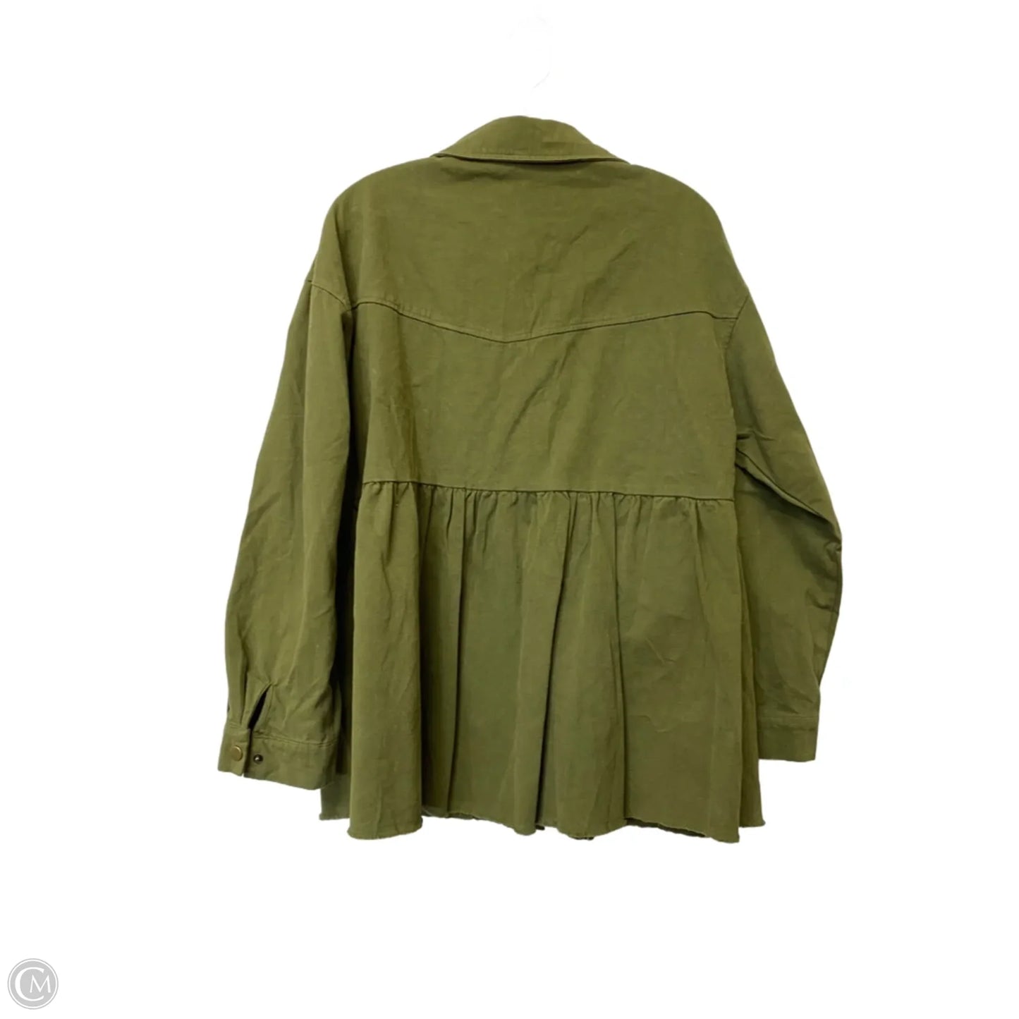 Dress Casual Midi By Clothes Mentor In Green, Size: M