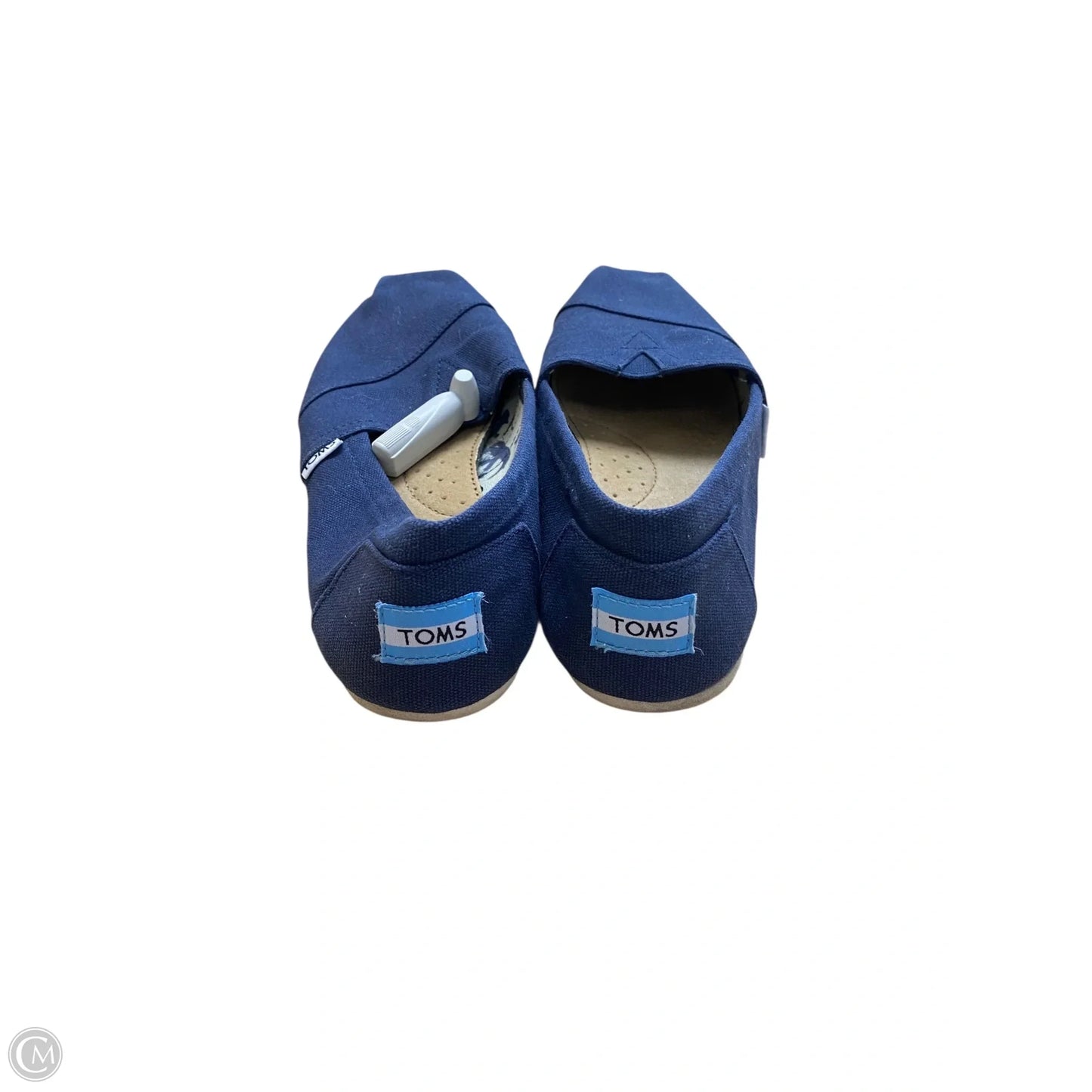 Shoes Flats By Toms In Blue, Size: 8.5