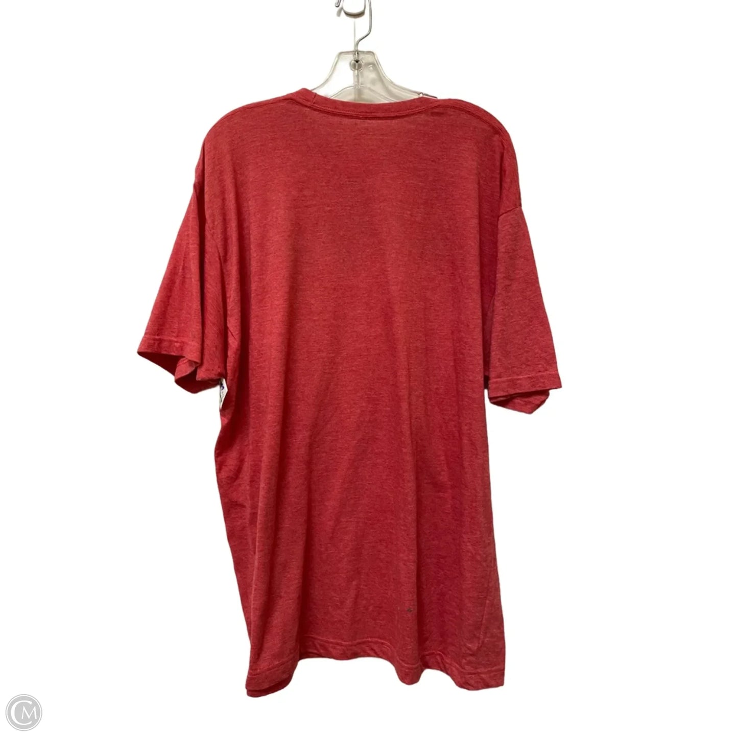 Top Short Sleeve Basic By Cmf In Red, Size: Xl
