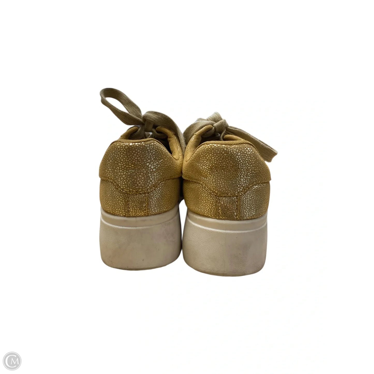 Shoes Sneakers By Dirty Laundry In Gold, Size: 9