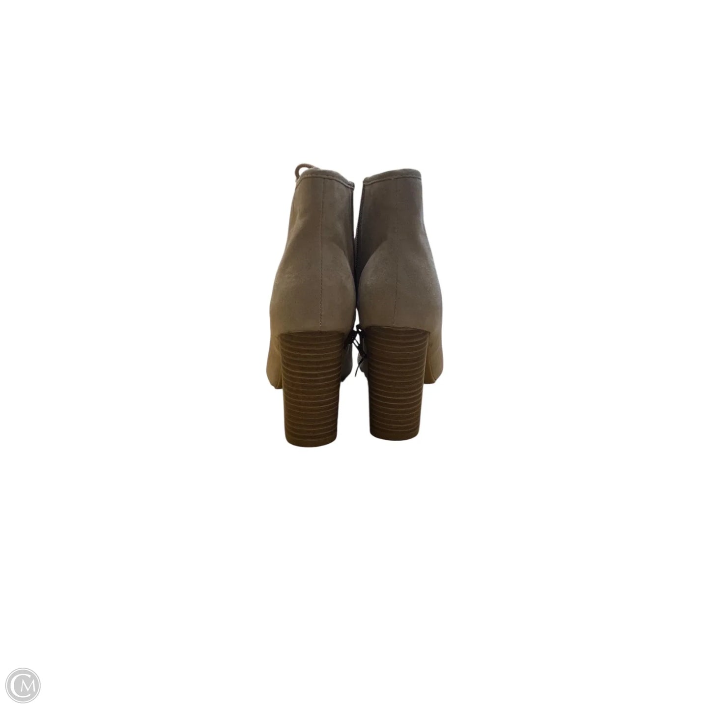 Boots Ankle Heels By Madden Girl In Tan, Size: 6