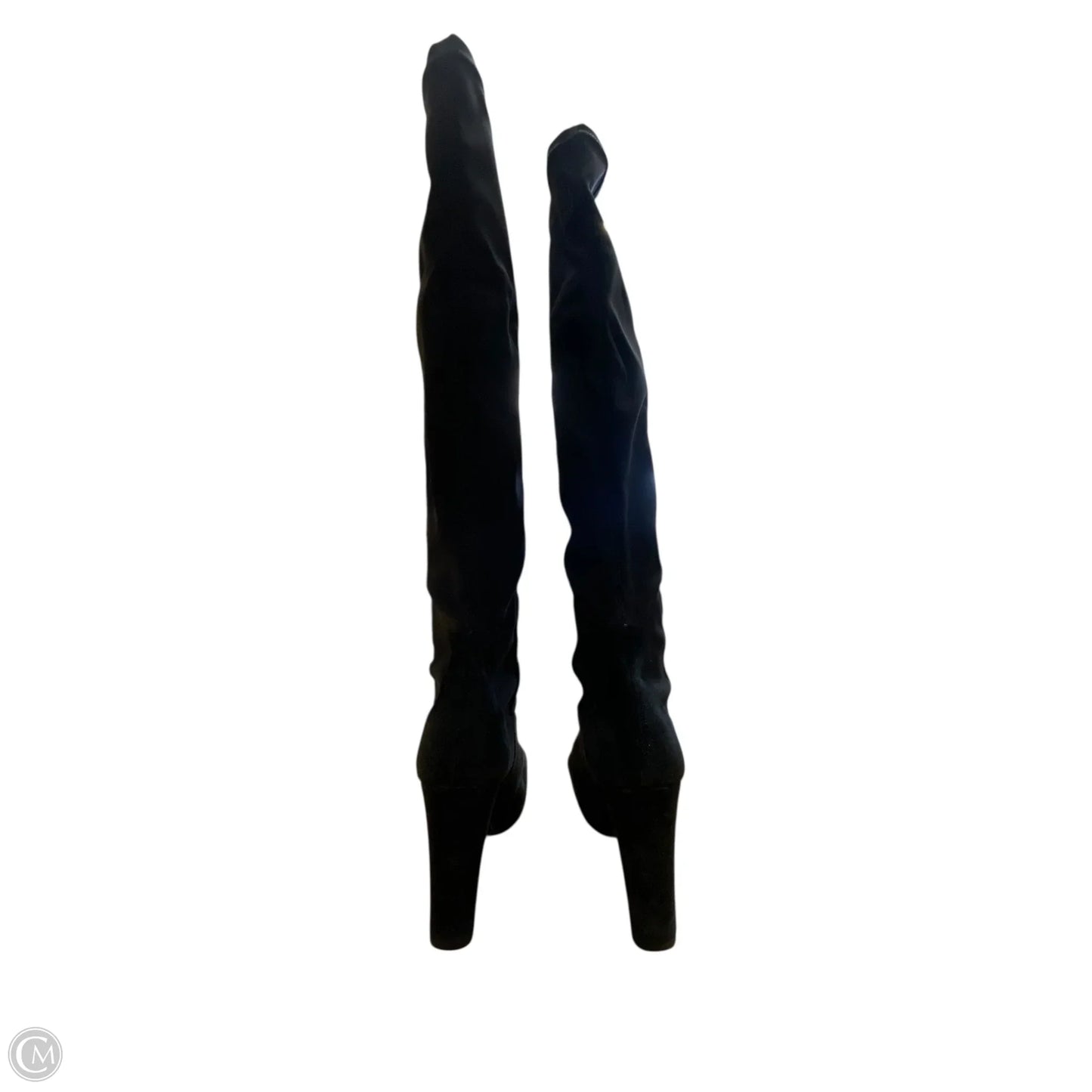 Boots Designer By Stuart Weitzman In Black, Size: 10