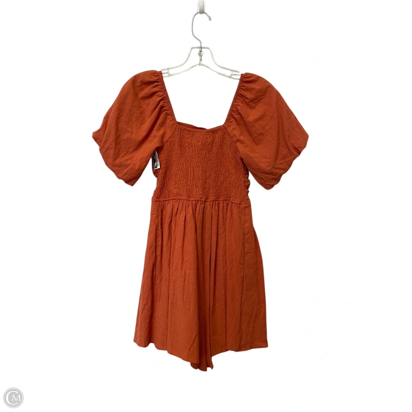 Dress Casual Short By Cme In Orange, Size: S