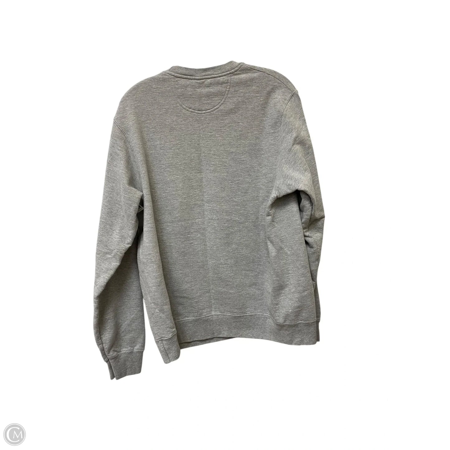 Sweatshirt Crewneck By Port & Company In Grey, Size: M