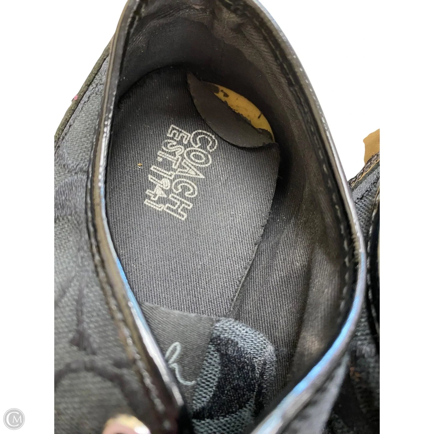 Shoes Designer By Coach In Black, Size: 9