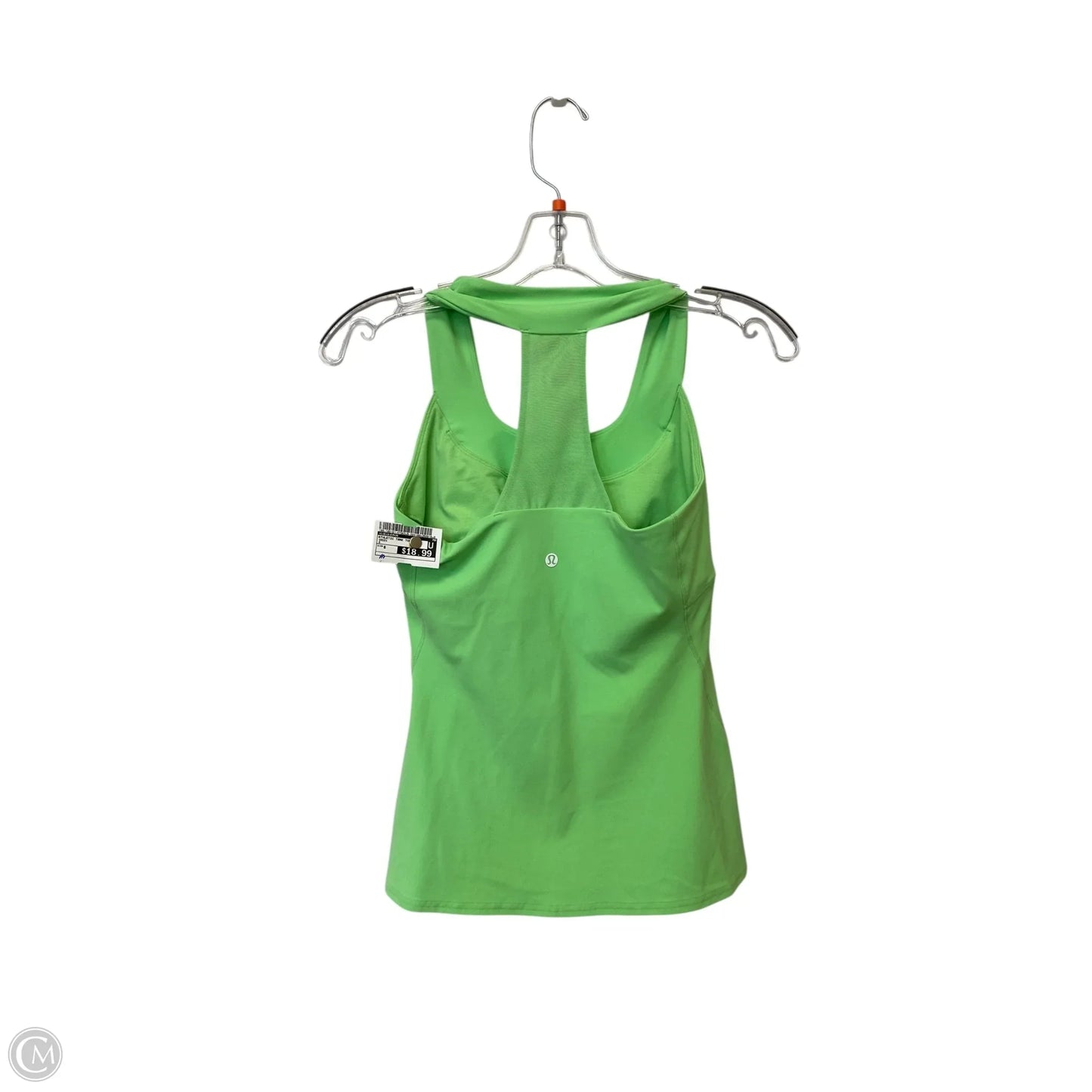 Athletic Tank Top By Lululemon In Green, Size: 6