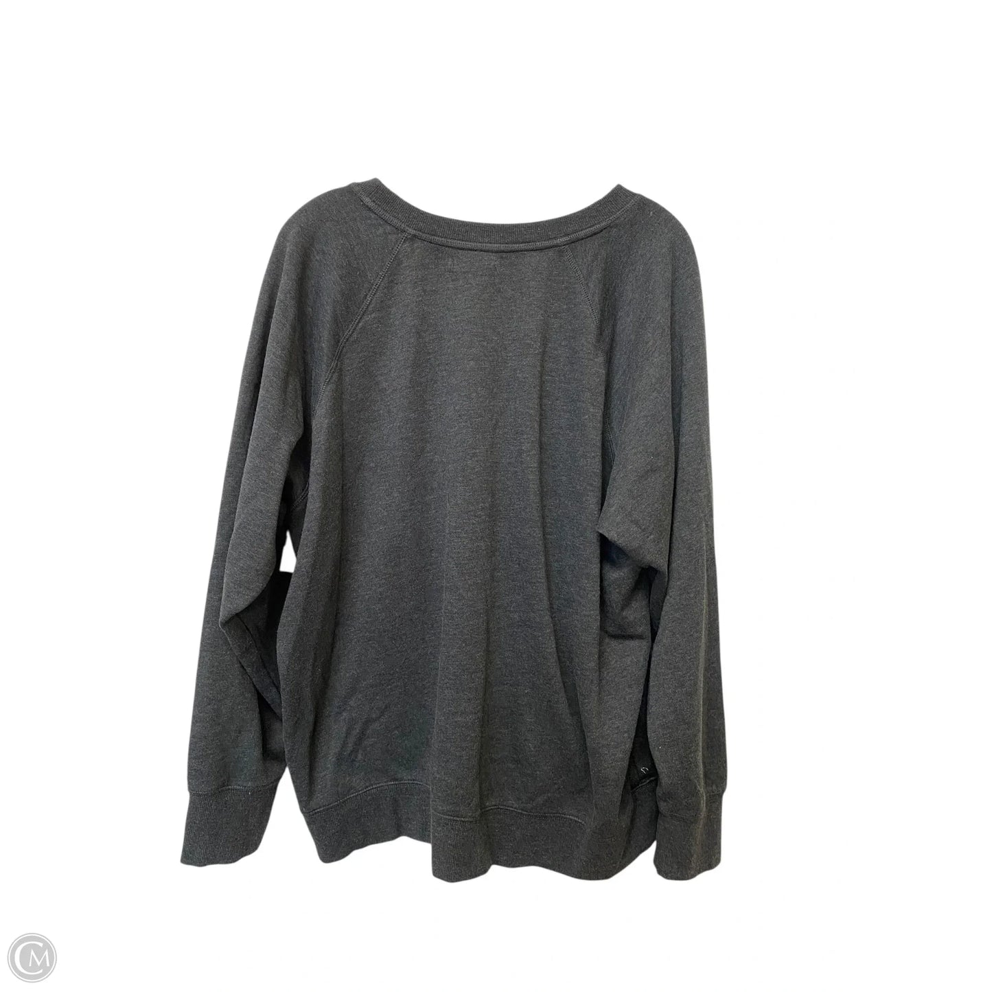 Sweatshirt Crewneck By Maurices In Grey, Size: Xxl